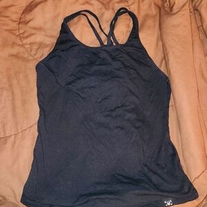 CVG Black Open Back Tank